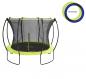 Preview: PLUM „Colour“ Trampolin mit Sicherheitsnetz, 305cm, lime + blau